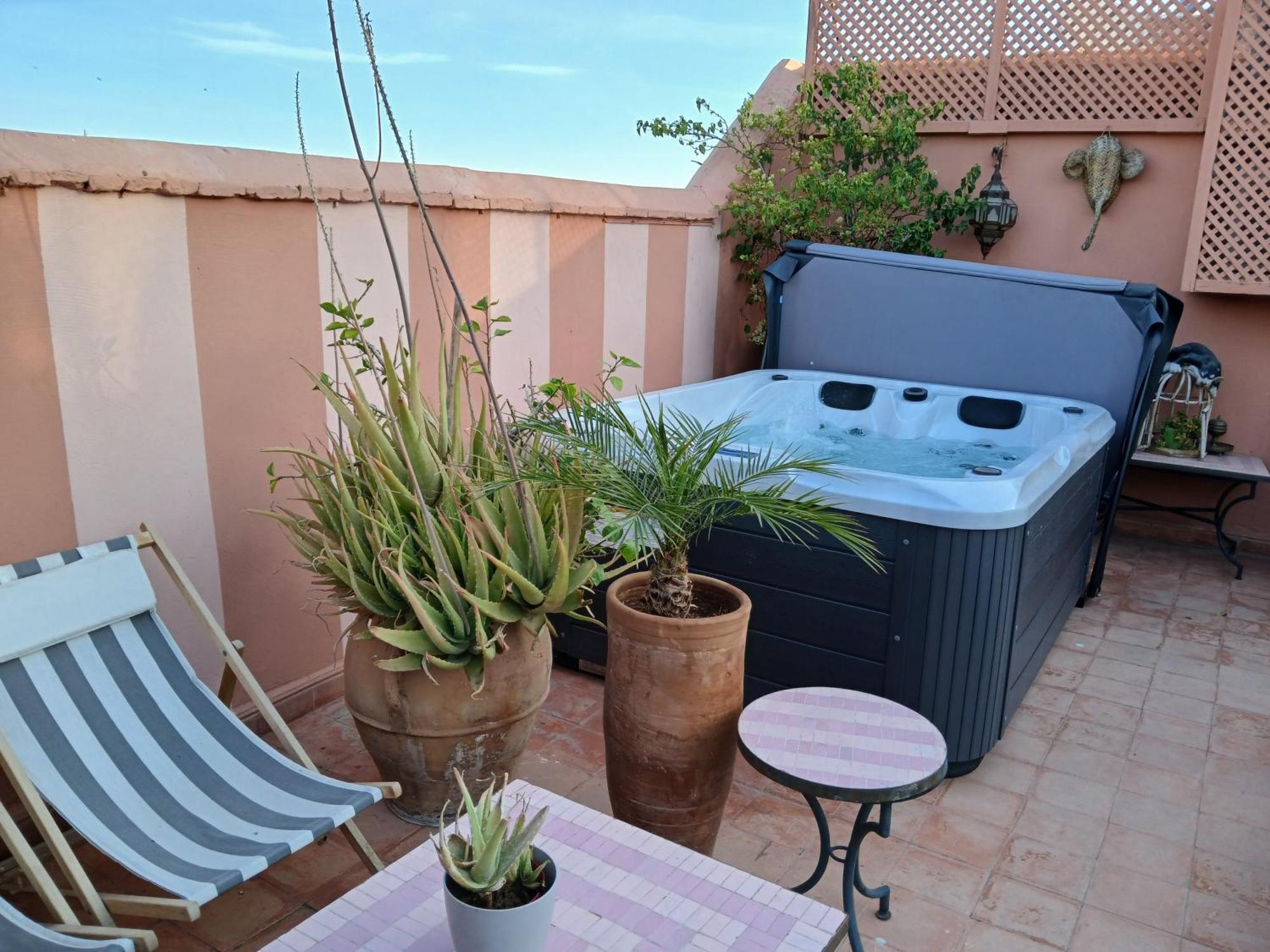 Riad Lauriers Blancs Marrakesh Esterno foto