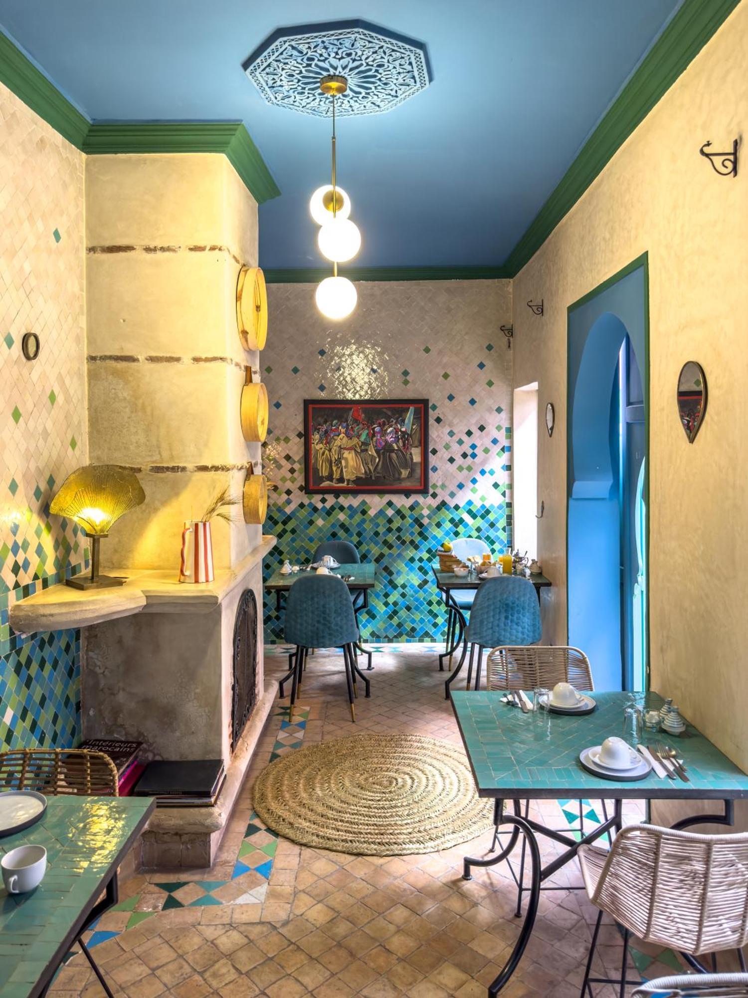 Riad Lauriers Blancs Marrakesh Esterno foto