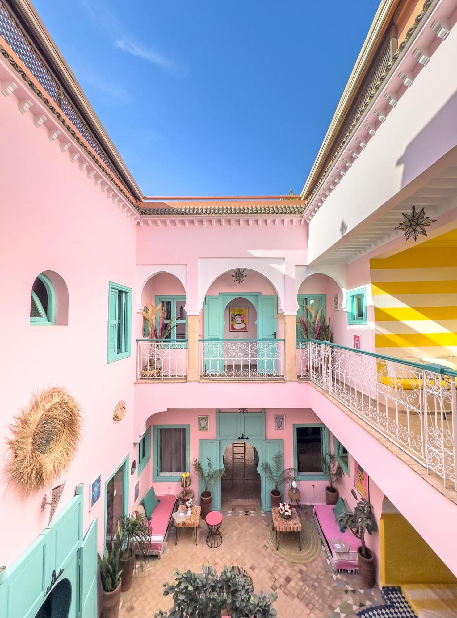Riad Lauriers Blancs Marrakesh Esterno foto