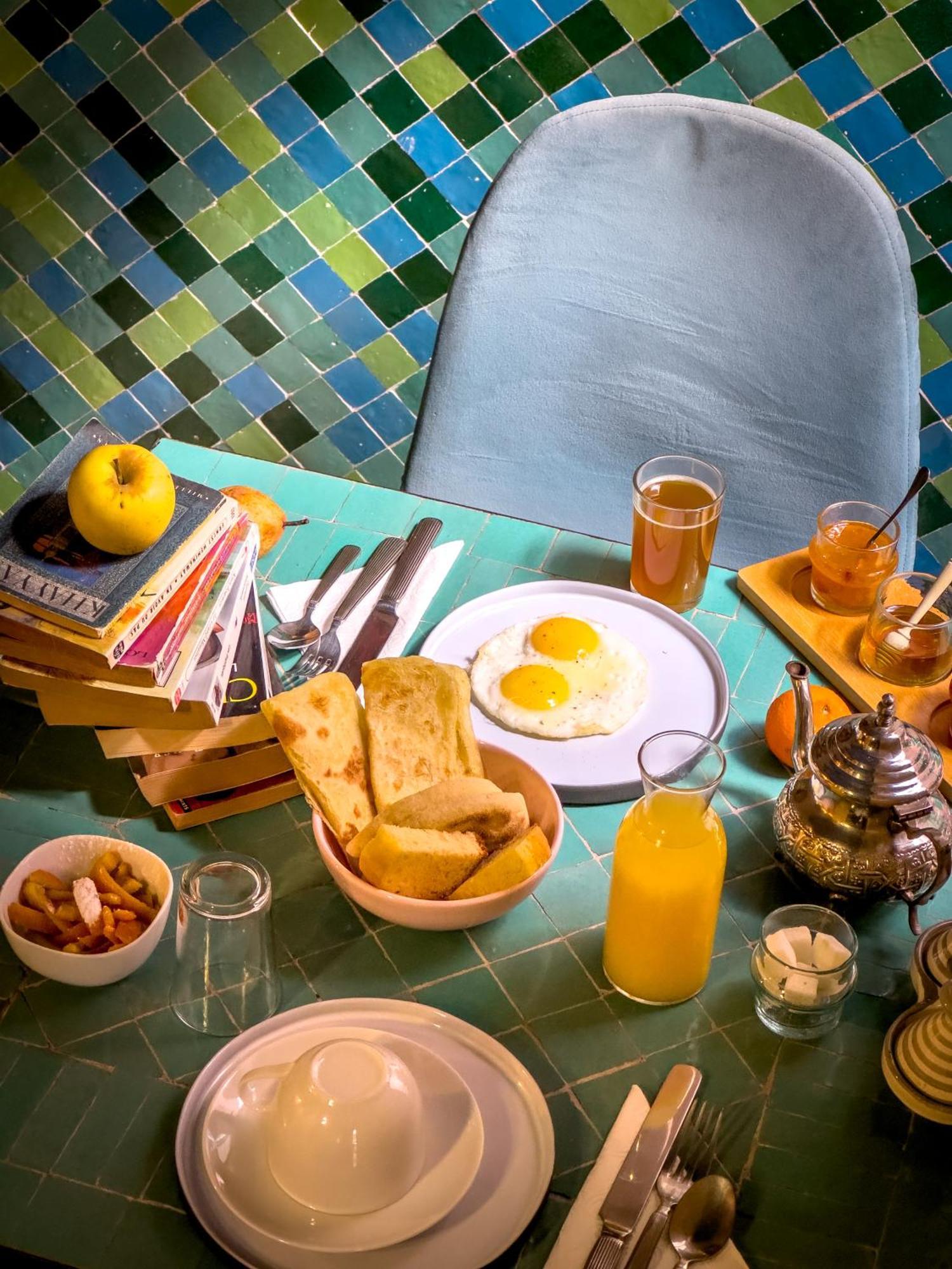 Riad Lauriers Blancs Marrakesh Esterno foto