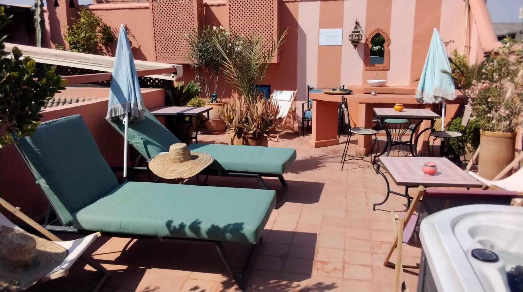 Riad Lauriers Blancs Marrakesh Esterno foto